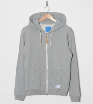 adidas Originals Blue Plain Full Zip Hoody