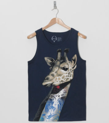 Rook Neck Tattoo Vest