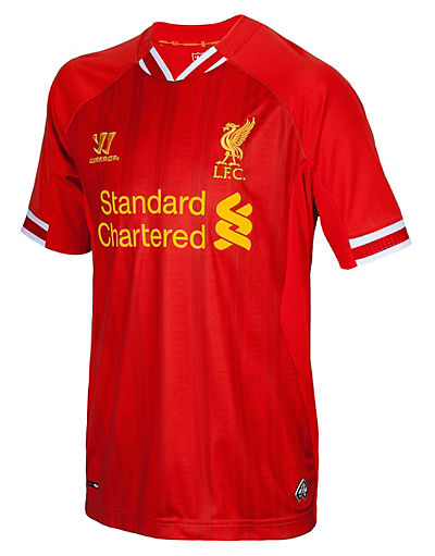 Warrior Sports Liverpool Home Shirt 2013/14 Junior