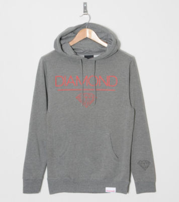 Diamond Supply Whitespace Overhead Hoody