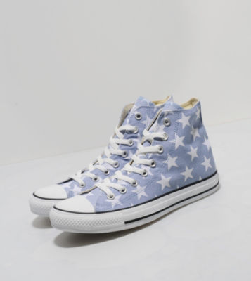 All Star Hi Star Grey/White