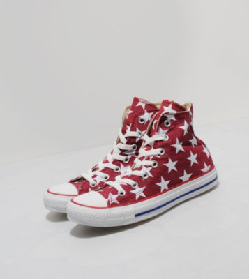All Star Hi Star Red/White