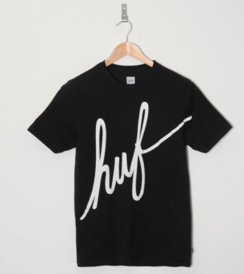 HUF Script T-Shirt