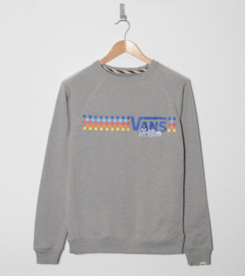 Native Check Sweatshirt Navy/Multi