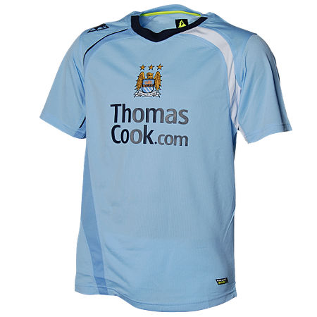 Le Coq Sportif Man City Home Shirt (08)