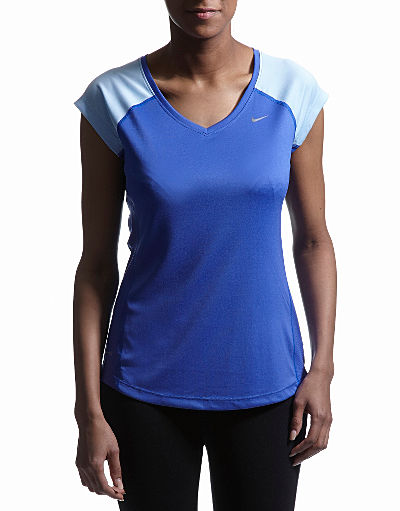 Nike Miler V-Neck T-Shirt