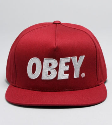 Obey City Snapback Cap