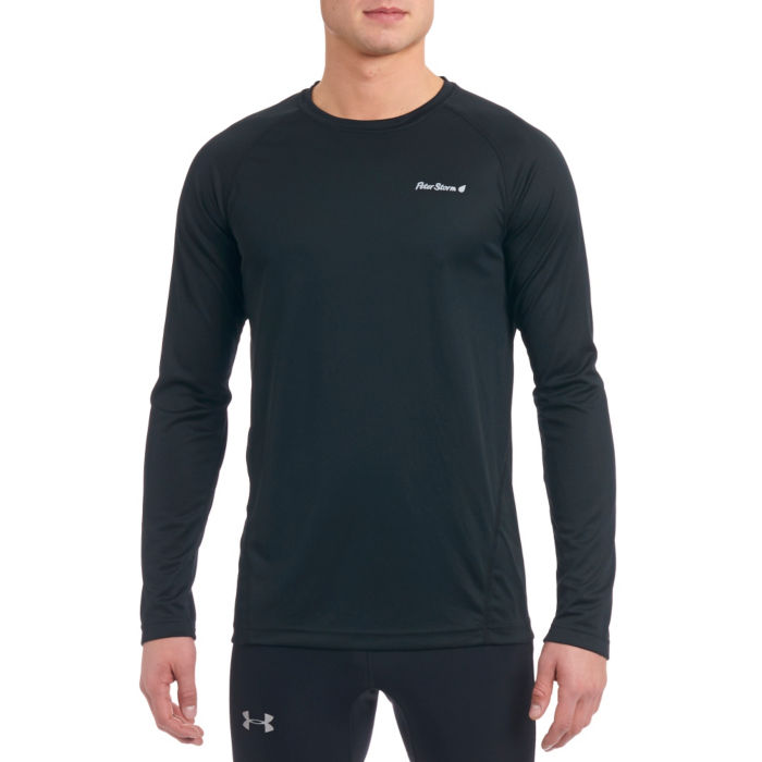 PETER STORM Mens Tech Long Sleeve Crew T-Shirt