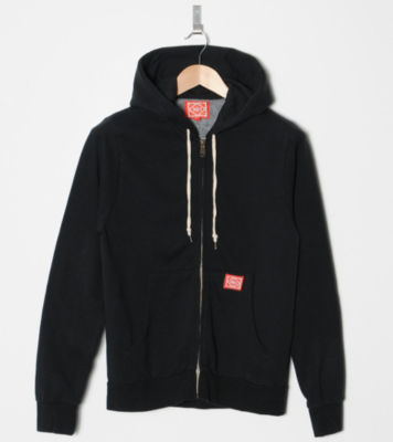 Trademark Zip Hoody Black