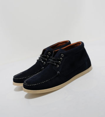 Benson Suede Navy/Cream
