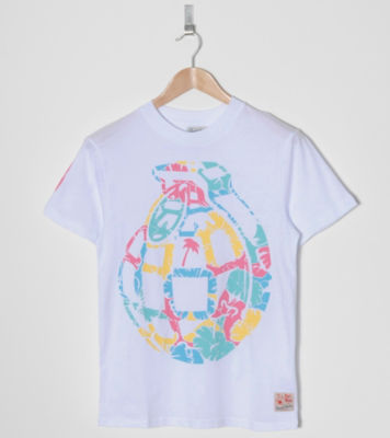 Hibiscus Grenade T-shirt White/Multi