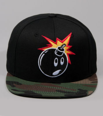 The Hundreds Adam Camo Snapback Cap