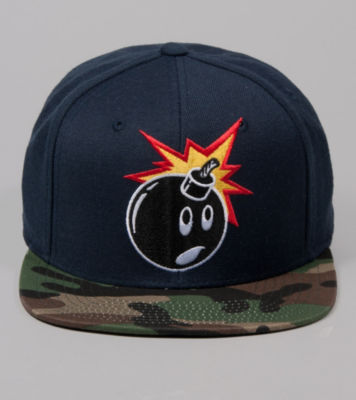 The Hundreds Adam Camo Snapback Cap