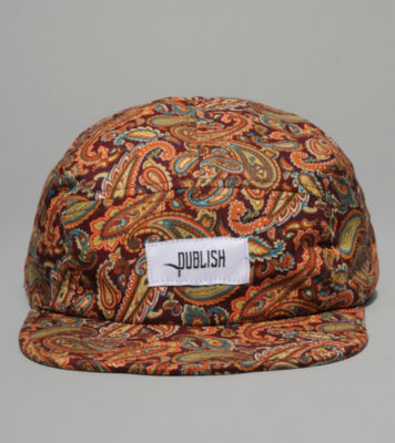 Publish Seely Paisley 5 Panel Cap