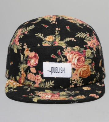 Publish Ralston Floral 5 Panel Cap