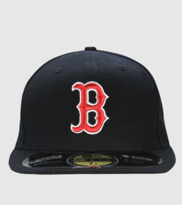 Authentic Boston Red Sox 59FIFTY Fitted Cap Navy/Red