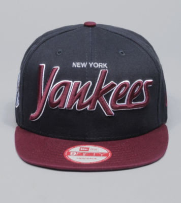 New Era MLB New York Yankies Script Snapback Cap
