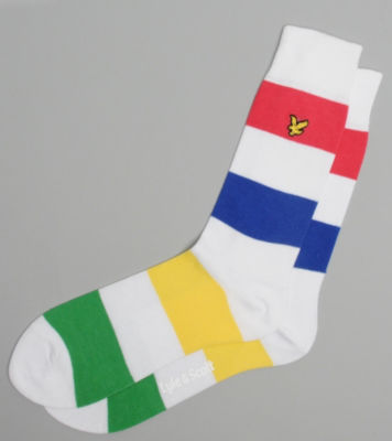 Lyle & Scott Multi Stripe Sock