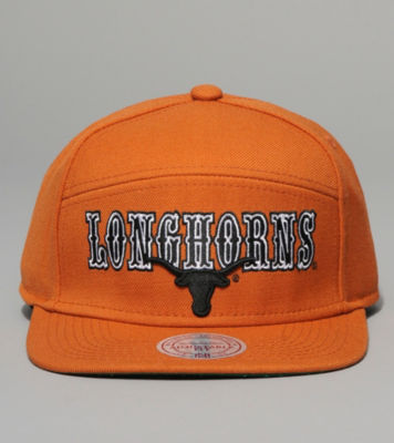 Mitchell & Ness Texas Longhorns Blocker Snapback Cap