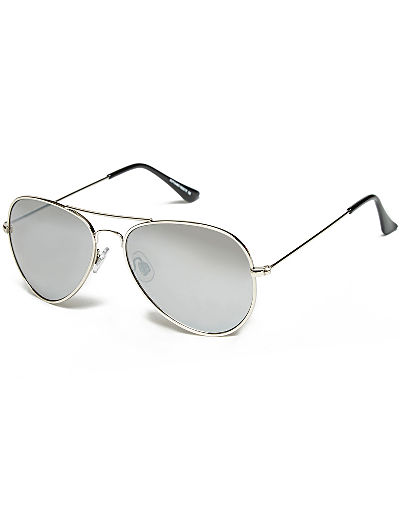 Francis Mirrored Aviator Sunglasses