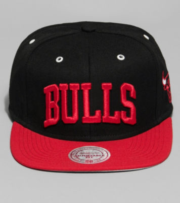 Road Chicago Bulls NBA Cap - size? Exclusive Black/Red/Grey