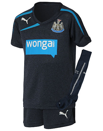Puma Newcastle Away 2013/14 Childrens Kit
