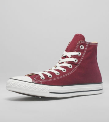 All Star Hi Maroon/White