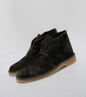 Desert Boot 'Camo' Green Camo