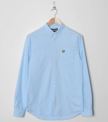Lyle & Scott Long Sleeved Oxford Shirt