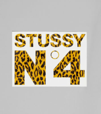 Stussy Cheetah No.4 Sticker