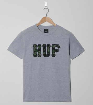 Camo Logo T-Shirt Grey Heather/Camo
