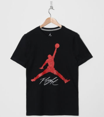 Jumpman T-Shirt Black/Red/White