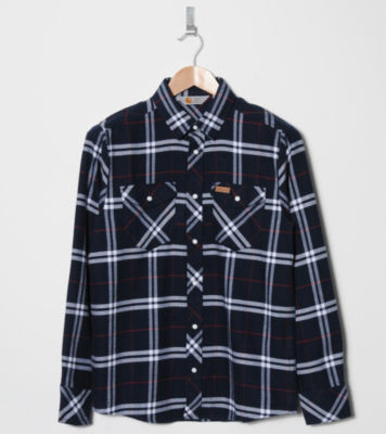 Liss Long Sleeve Shirt Navy/White/Red