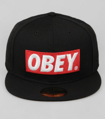 Obey x New Era Classic Bar Fitted Cap