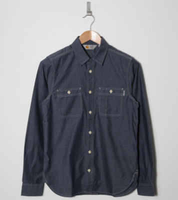 Long Sleeved Clink Shirt Navy
