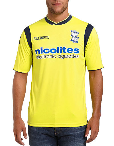 DIADORA SPORT Birmingham City FC 2013/14 Away Shirt