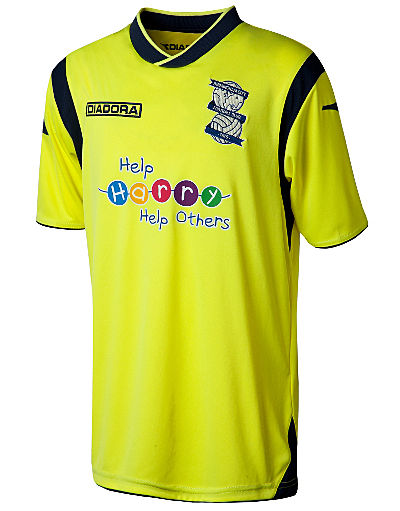 Diadora Birmingham City 2013/14 Junior Away Shirt