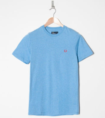 Plain Crew T-Shirt Utility Blue