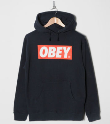 Obey Box Overhead Hoody