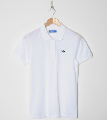 Trefoil Polo Shirt White/Black