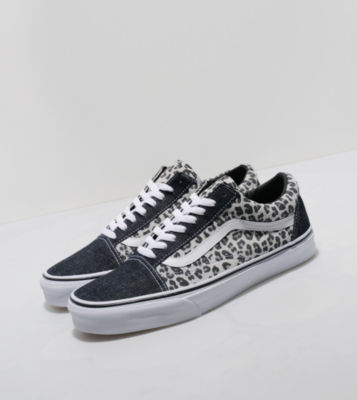 Old Skool Leopard Grey/Denim