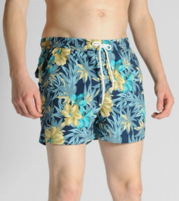 Franklin & Marshall Swim Short Hawaiian Print