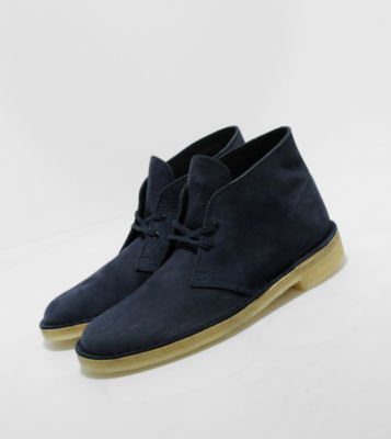Desert Boot Leather Denim Blue/Denim Blue