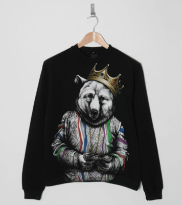 Rook Biggie Bear Sweatshirt
