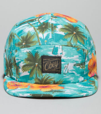 Obey Maui 5 Panel Cap