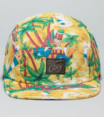 Obey Maui 5 Panel Cap