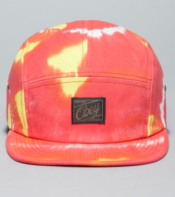 Obey Jerry Dye 5 Panel Cap