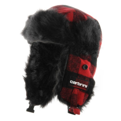 Carbrini Barber Lumberjack Trapper Hat