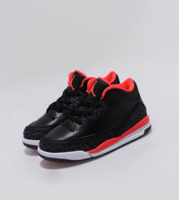 Jordan III Retro 'Bright Crimson' Infants