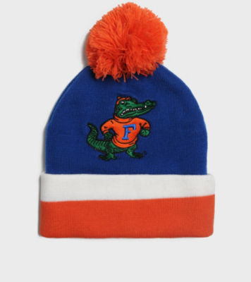 Mitchell & Ness Florida Gators NCAA Stripe Bobble Hat